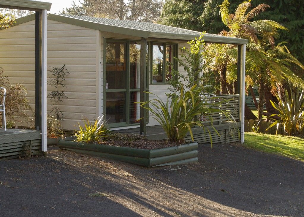 Rotorua Accommodation Gallery - Kitchen Cabin Exterior
